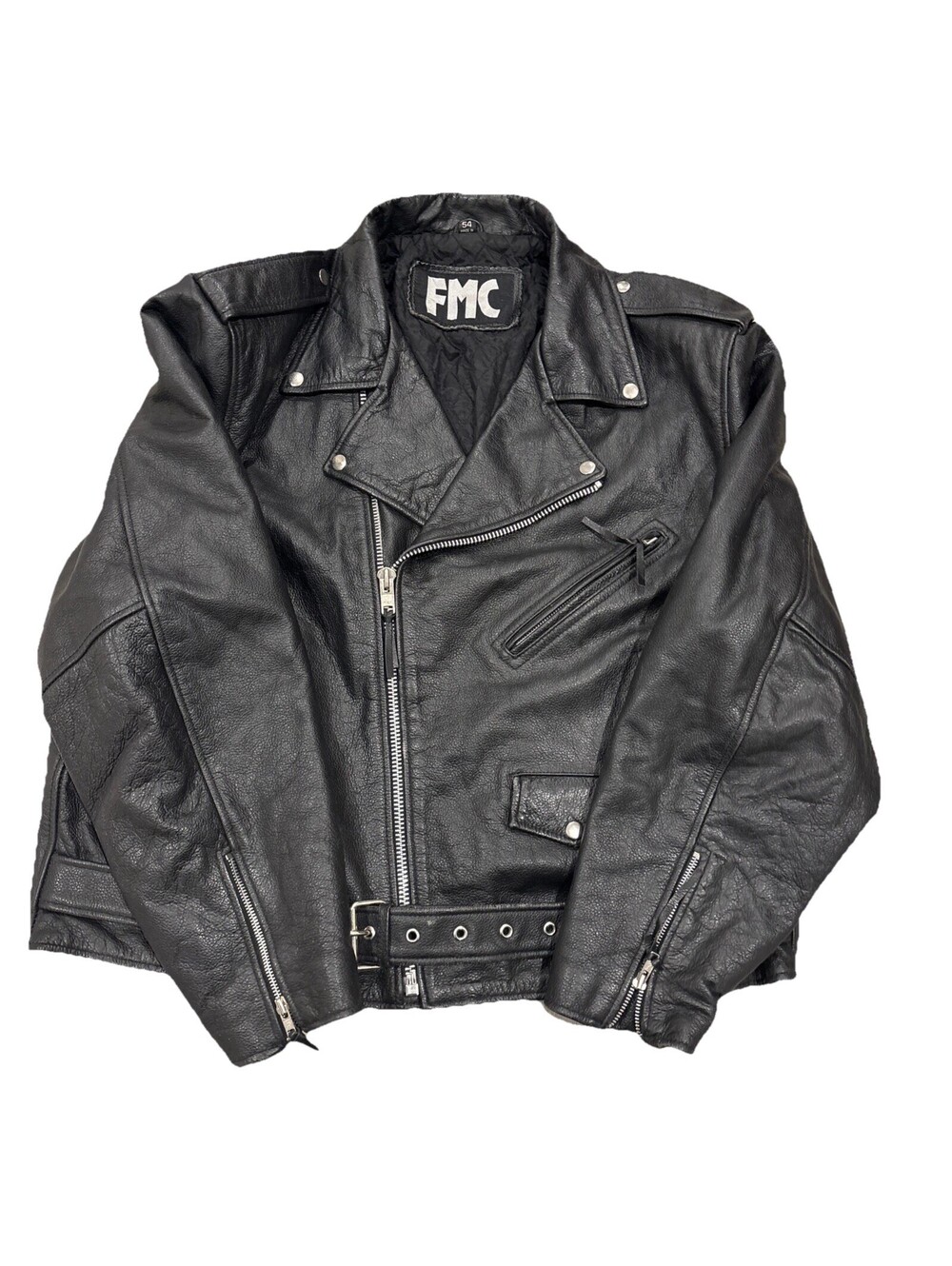 FMC Vintage Men’s Bike Jacket Leather Size 54